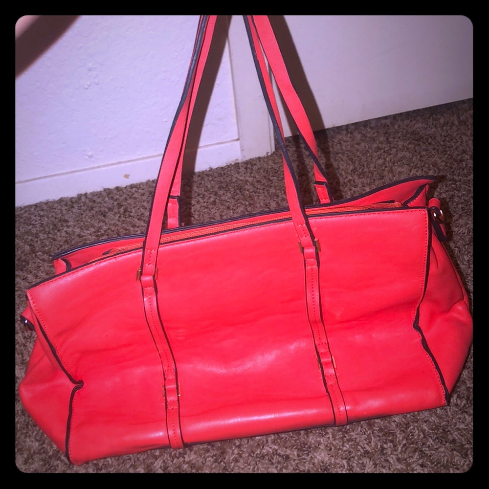 Orange purse